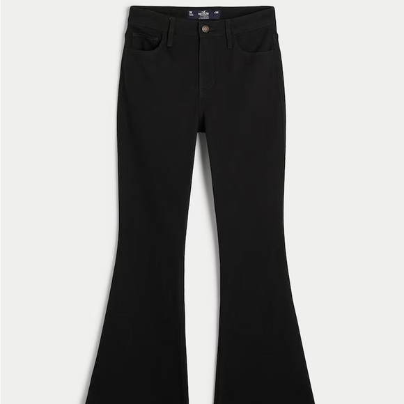 HIGH RISE FLARE JEANS - Picture 1 of 6